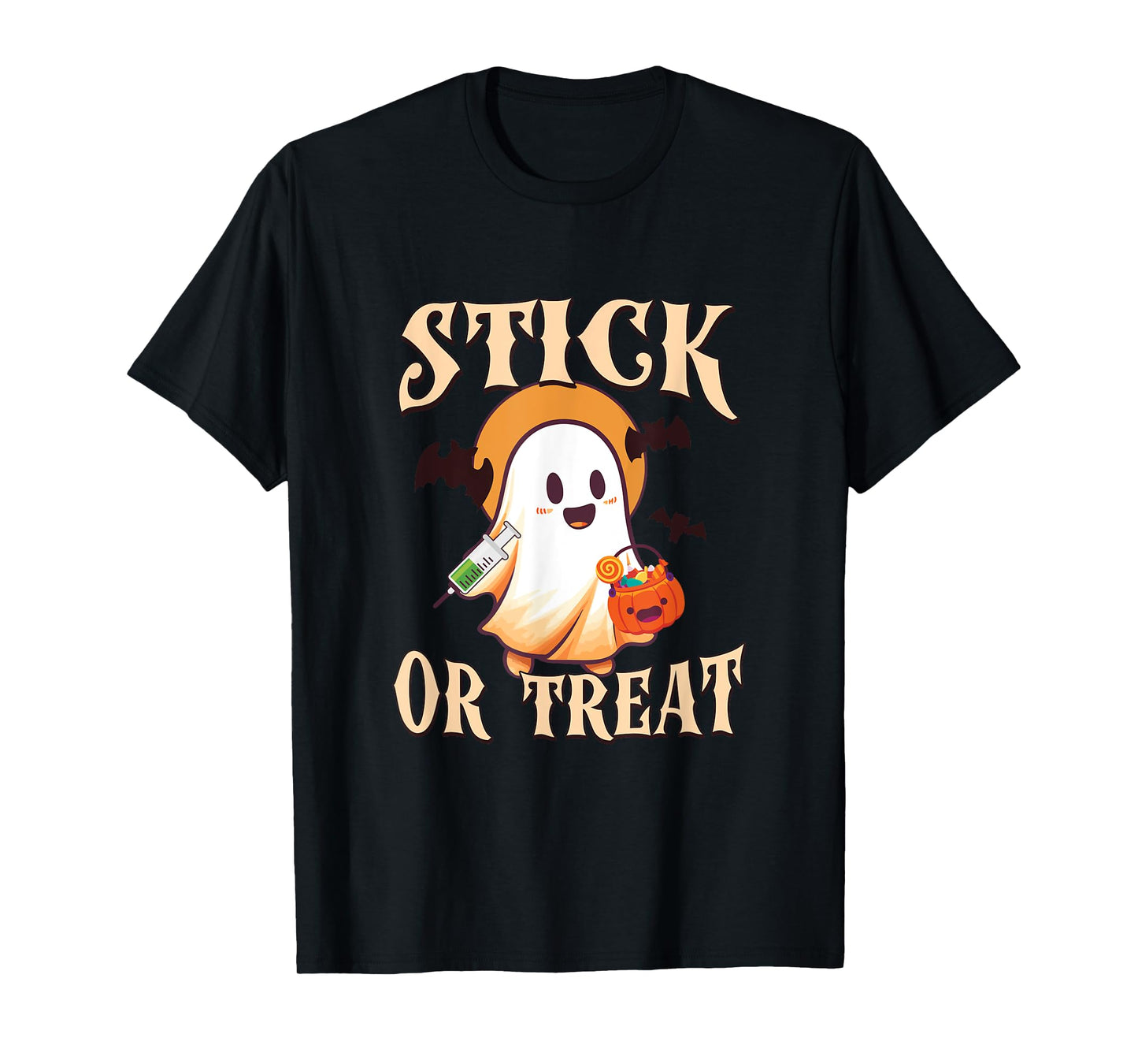 Halloween Nurse Fall Phlebotomy Tech Phlebotomist CRNA ER T-Shirt