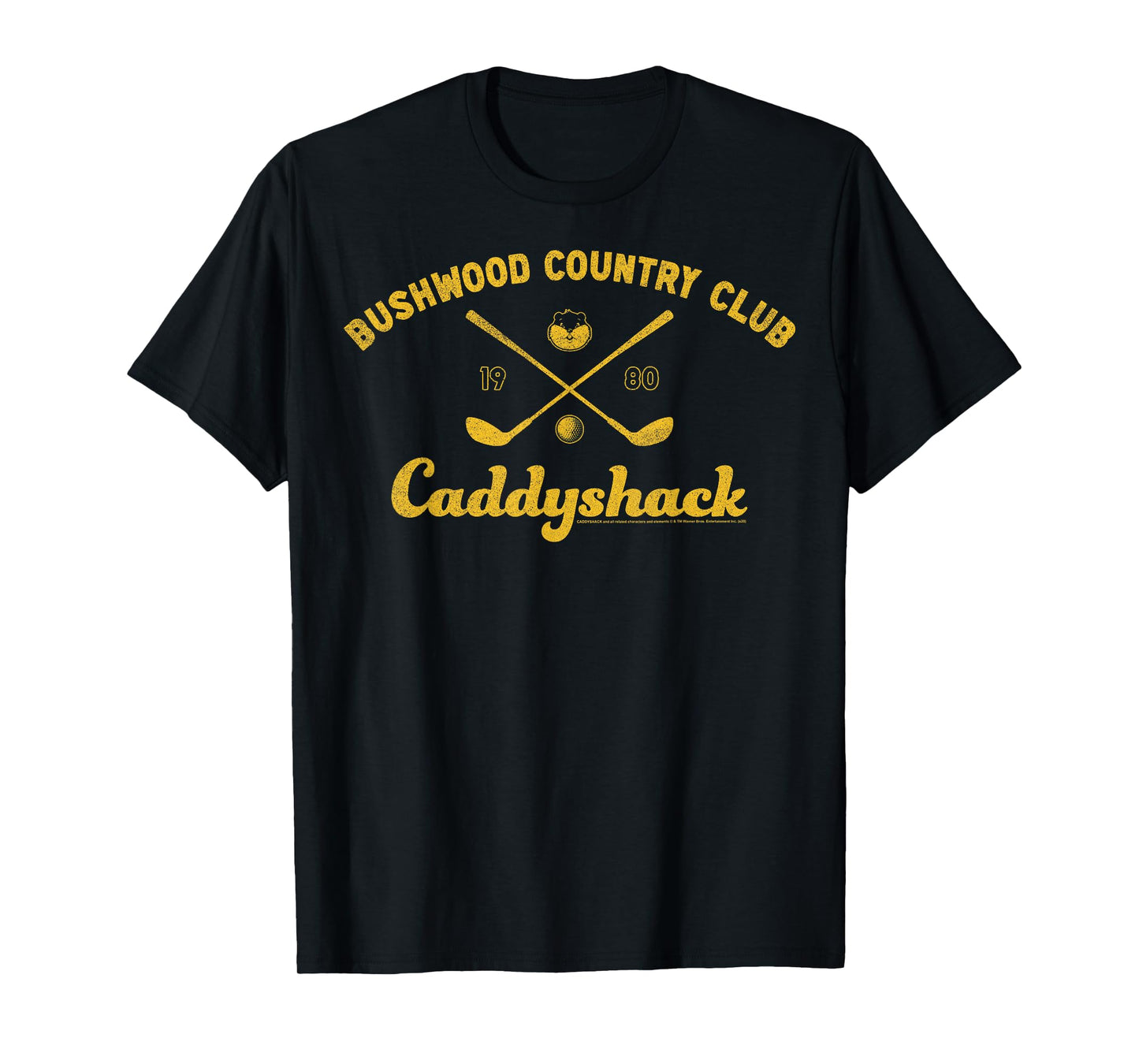 Caddyshack Bushwood Country Club Logo T-Shirt Small