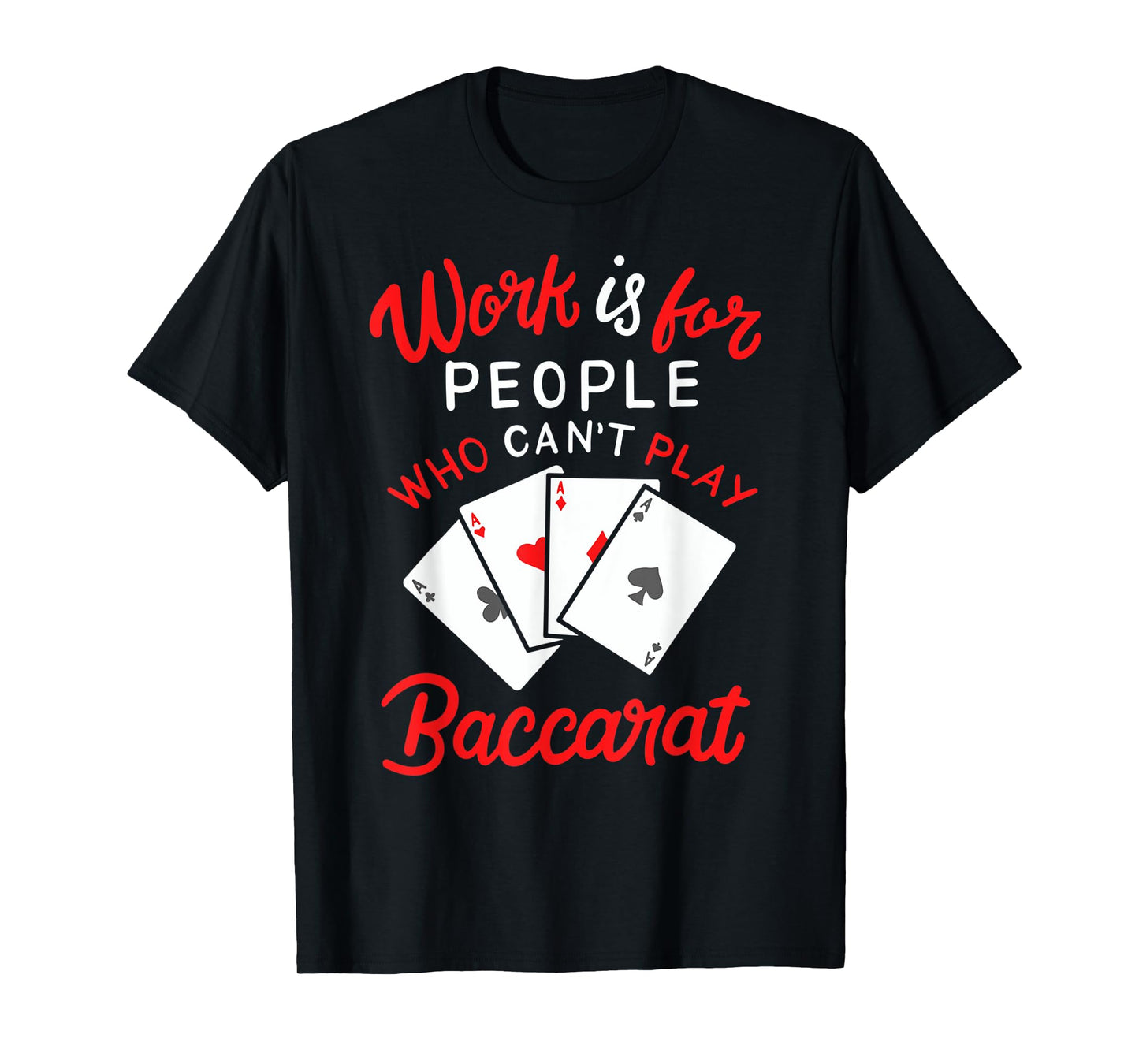 Player Banker Baccarat Player Grandma Funny Play Baccarat T-Shirt