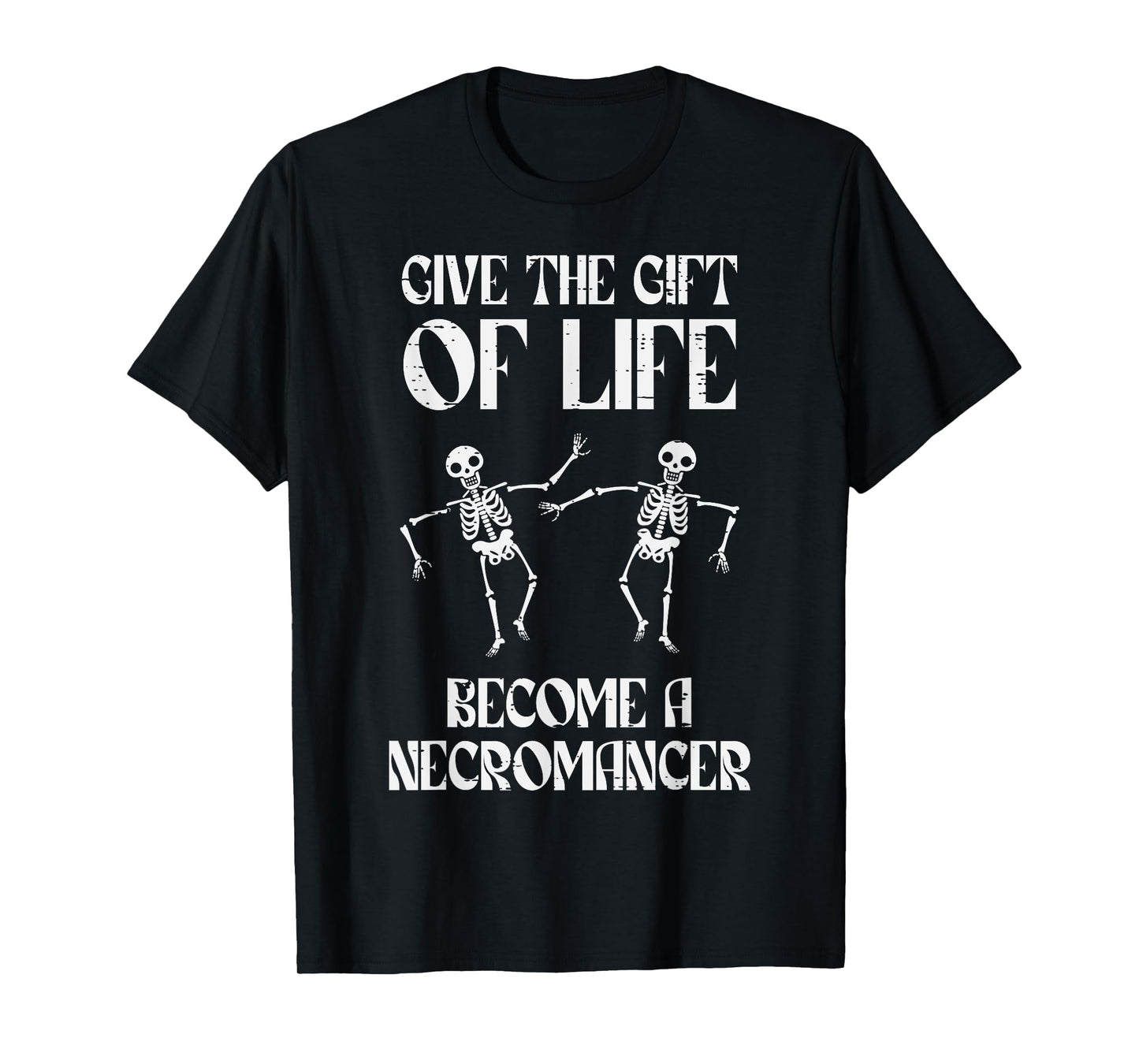 Rpg Become Necromancer Funny Gamer Boys Men Youth T-Shirt
