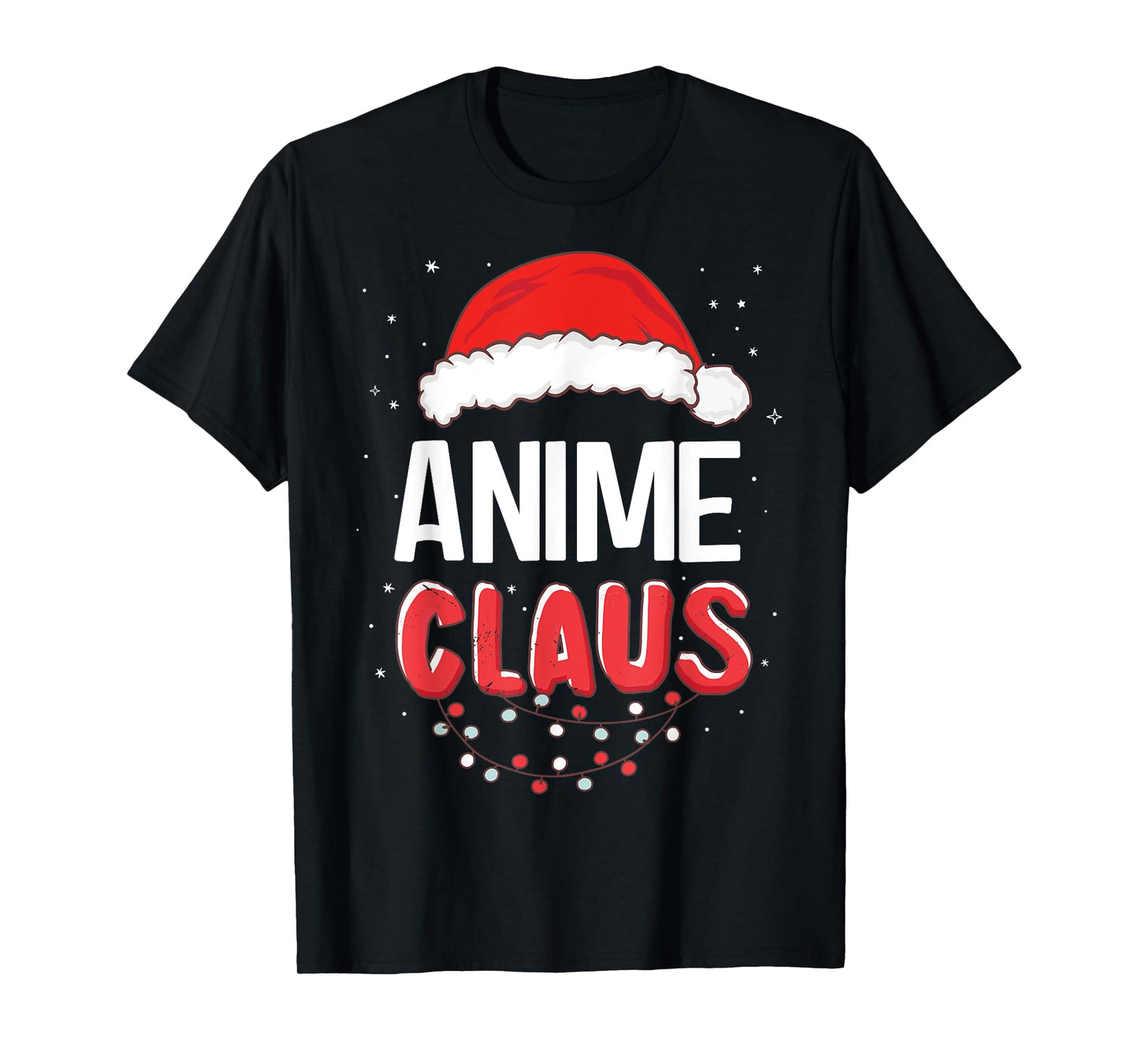 Anime Santa Claus Christmas Matching Costume T-Shirt