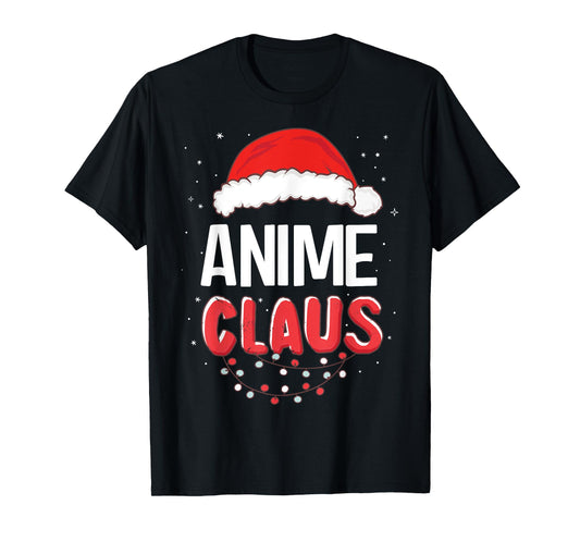Anime Santa Claus Christmas Matching Costume T-Shirt
