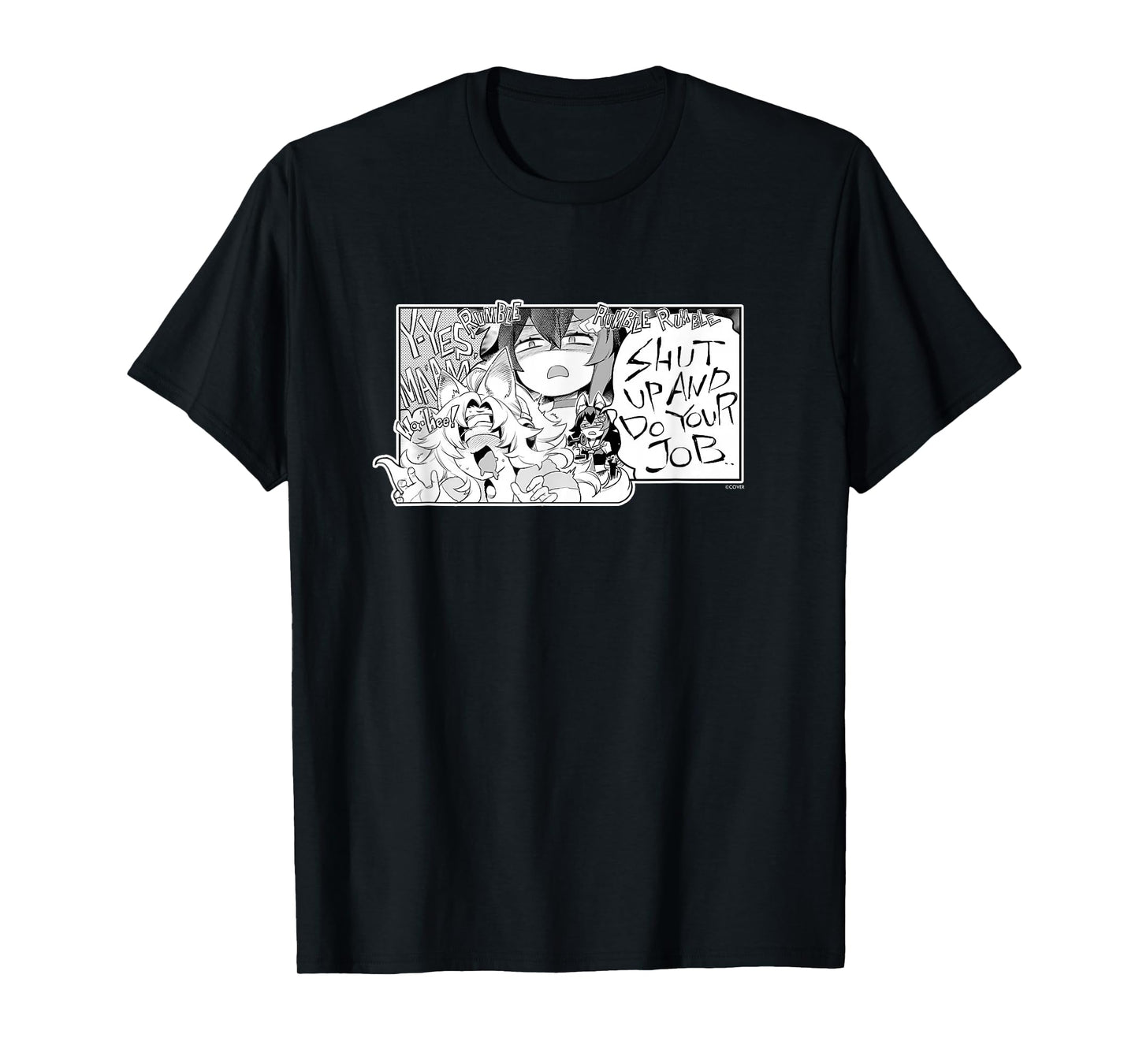 〈Ookami Mio〉Yamato Phantasia Manga Panel (English) T-Shirt