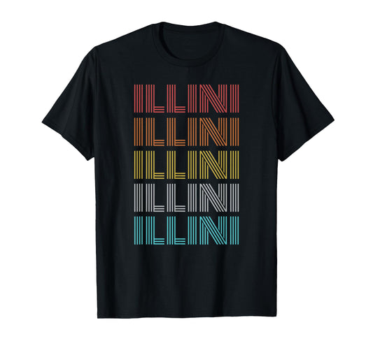 Retro Vintage Illini T-Shirt