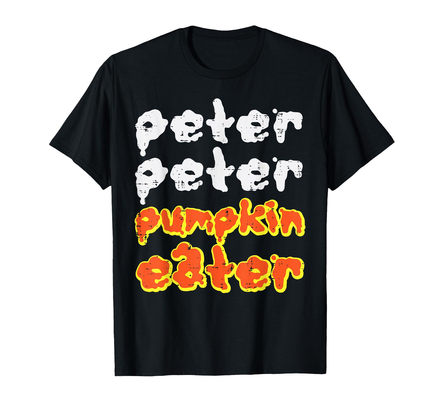 Halloween Peter Pumpkin Eater Matching Costume Women Kid Men T-Shirt