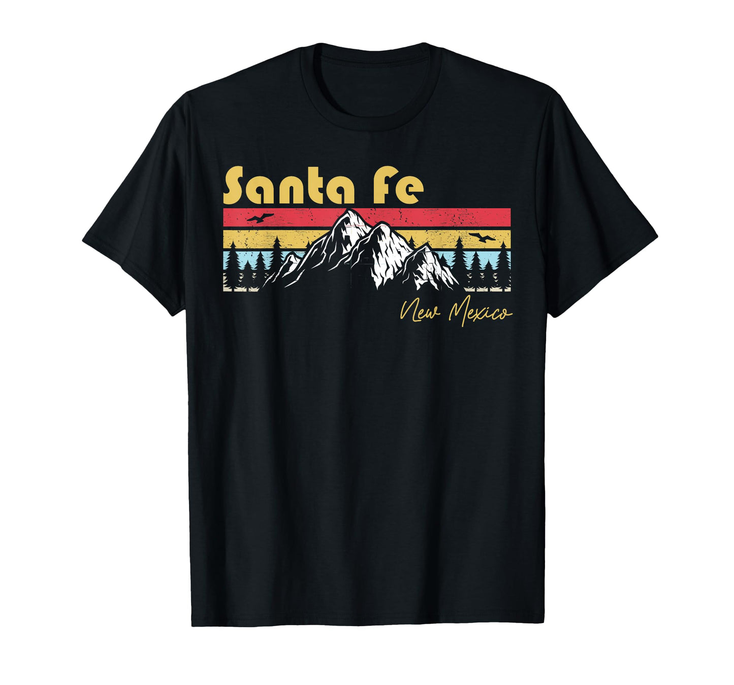 Santa Fe New Mexico Roots Hometown Vintage Home State Pride T-Shirt