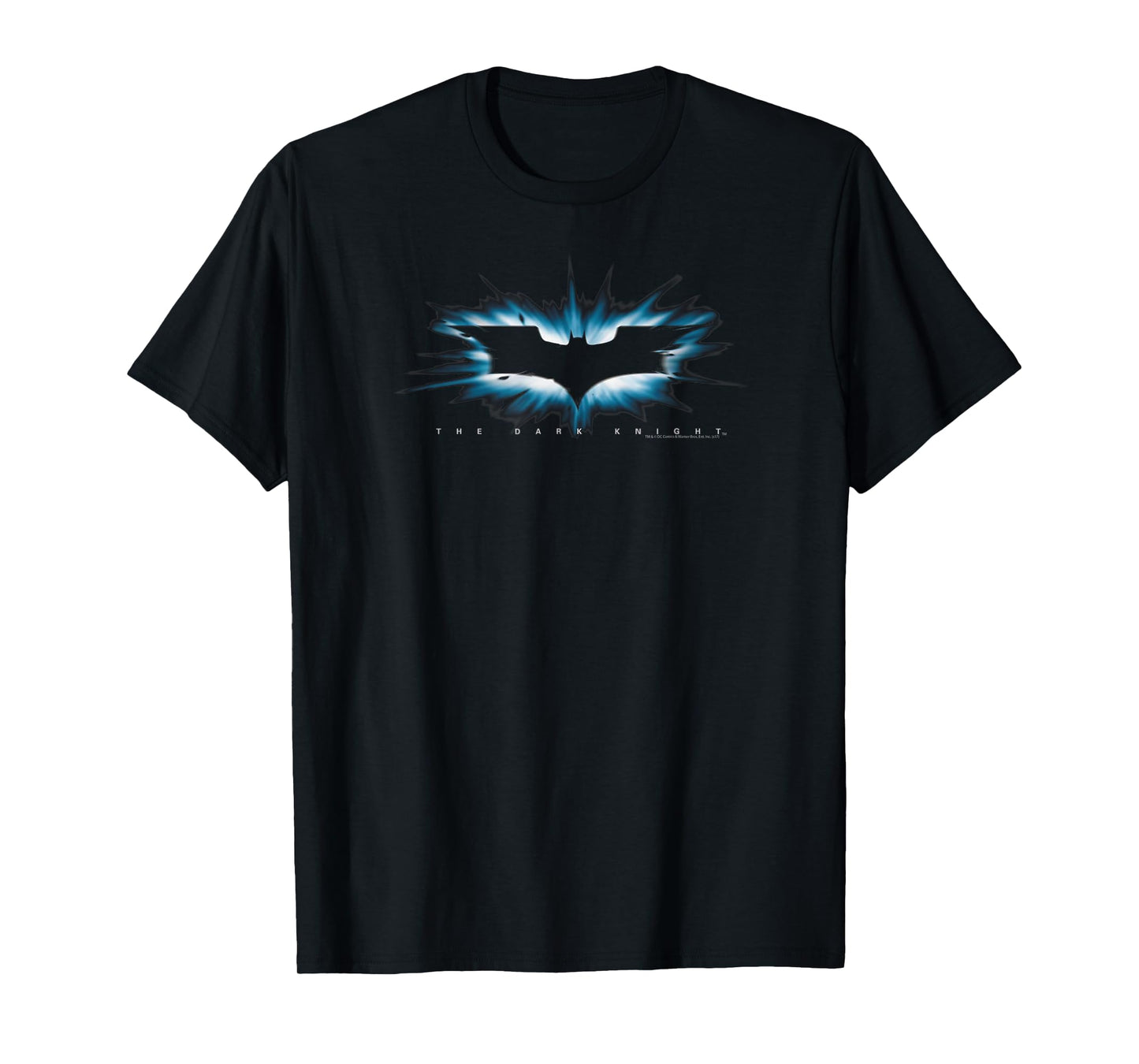 Batman Dark Knight High Impact Burst Logo T-Shirt Small