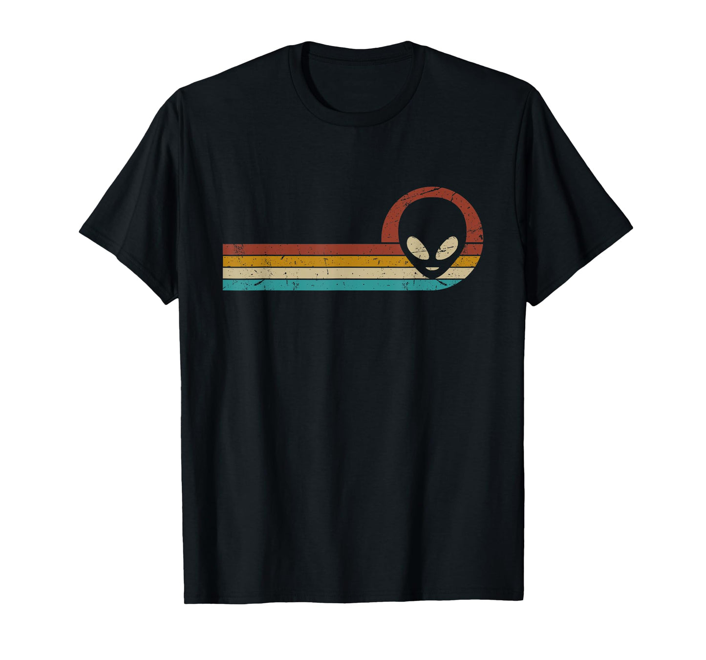 Funny UFO Lover Lover Retro Style Vintage Alien Space T-Shirt