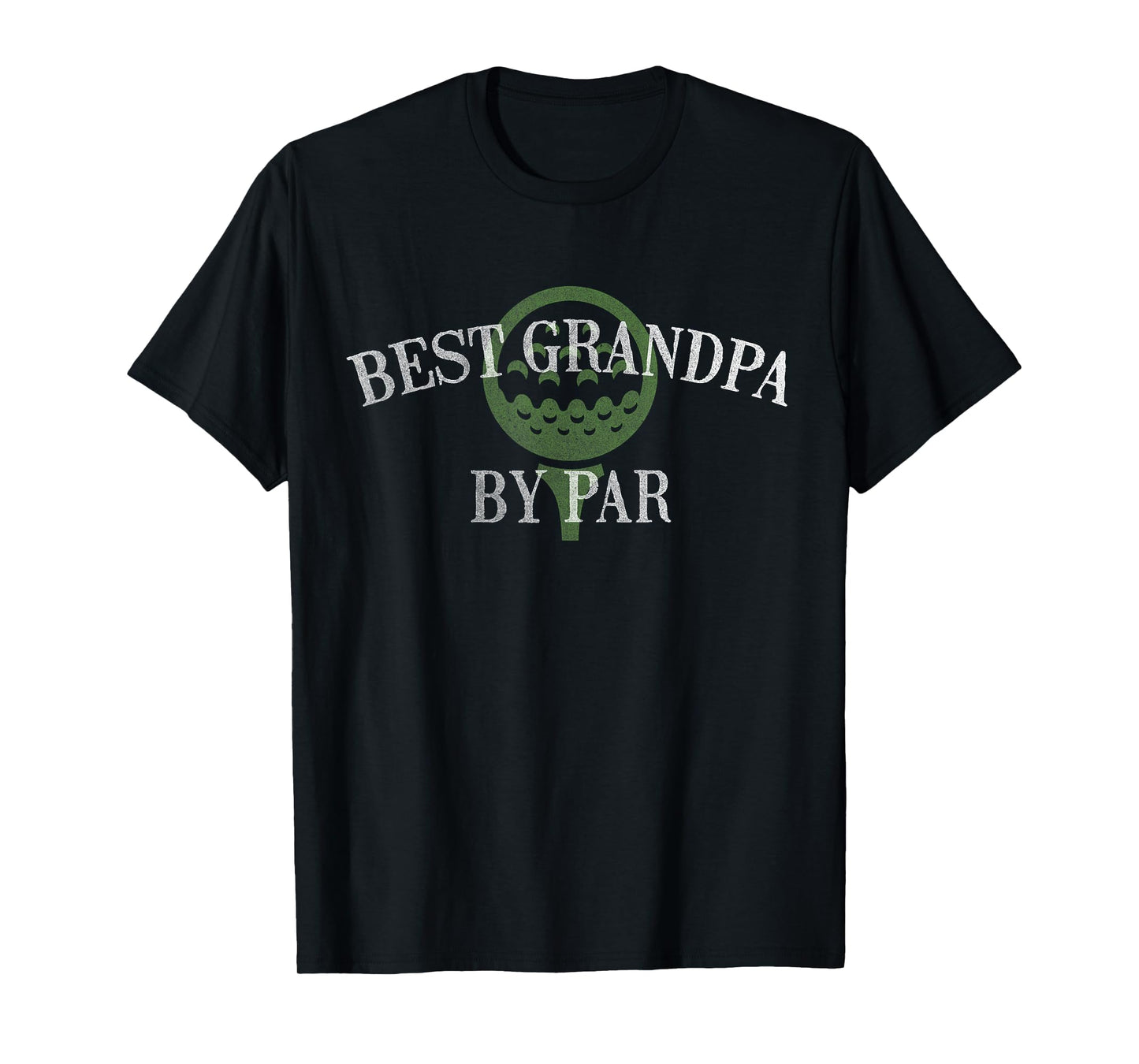 Best Grandpa by Par Golf Father's Day Gift Grandad Golfer T-Shirt