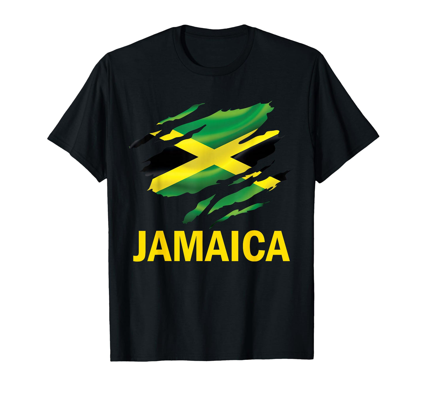 Jamaica Labour Party Jamaican Flag Map Patriotic Vintage T-Shirt