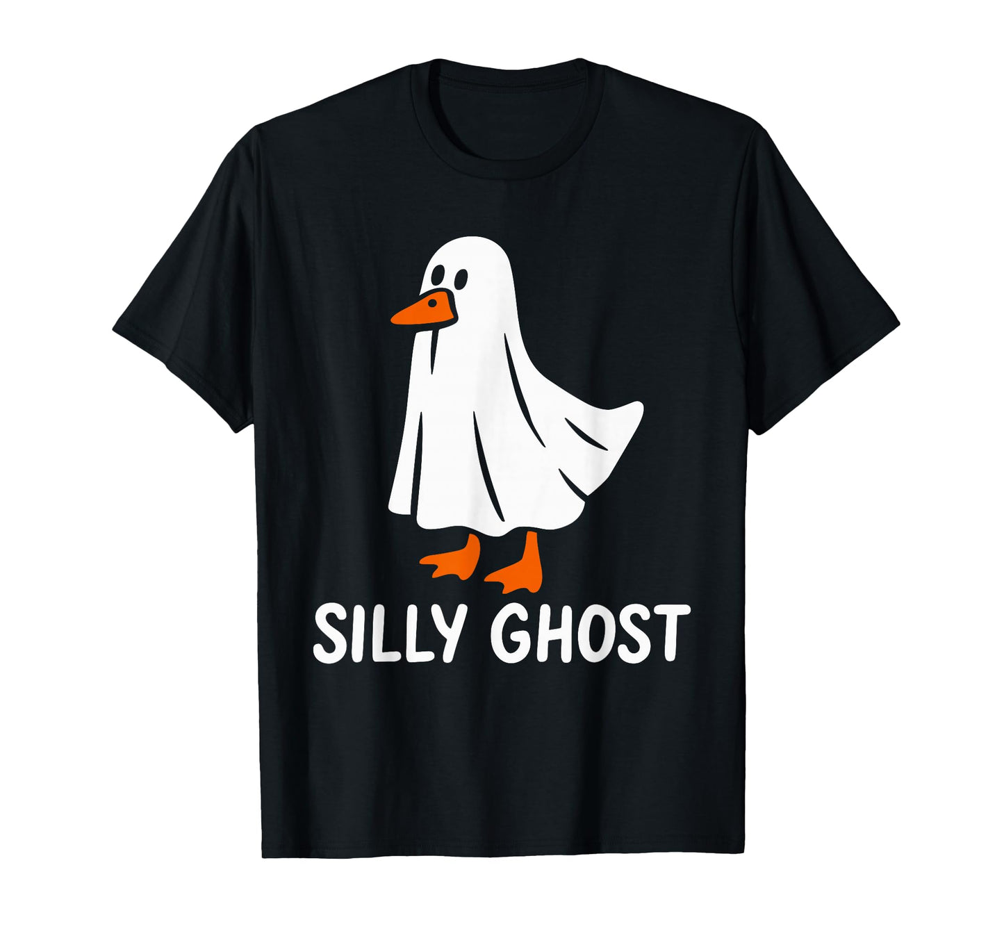 Silly Ghost Men Women Kids Funny Halloween T-Shirt
