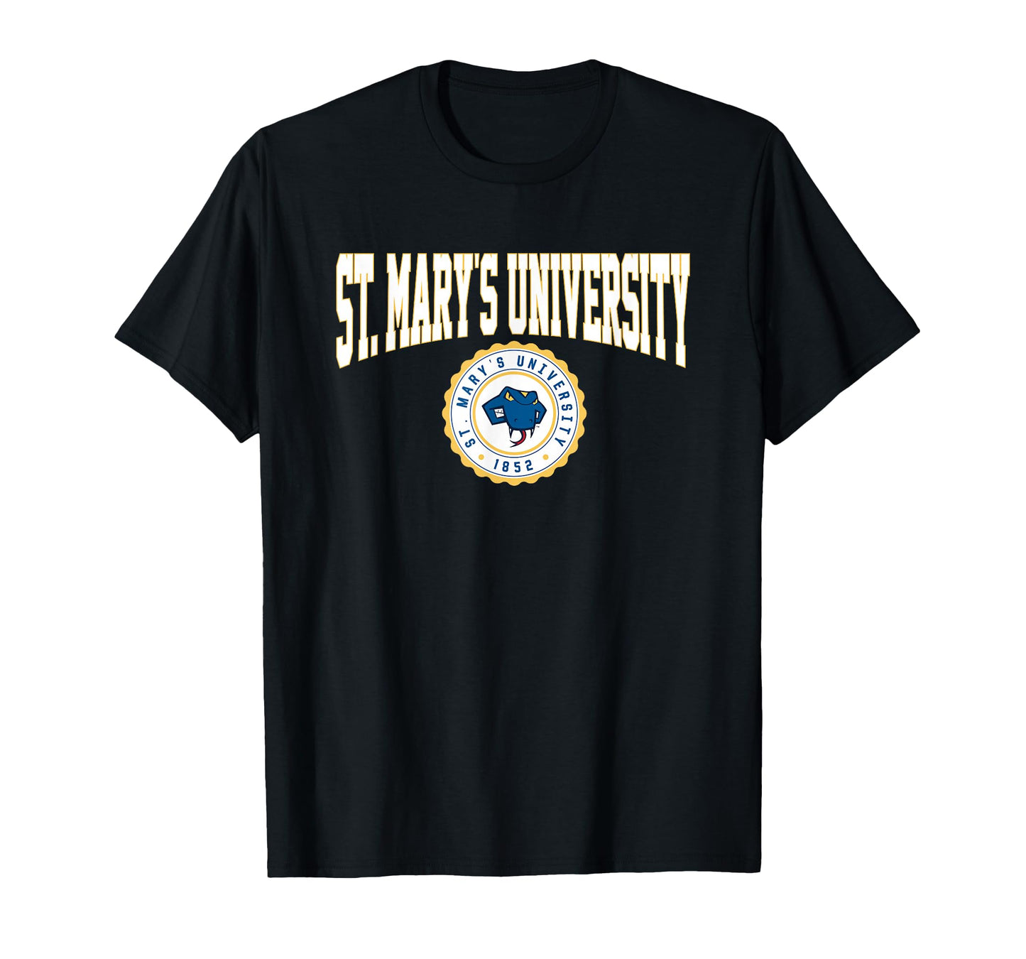 St. Mary's University StMU Rattlers Collegiate Seal T-Shirt