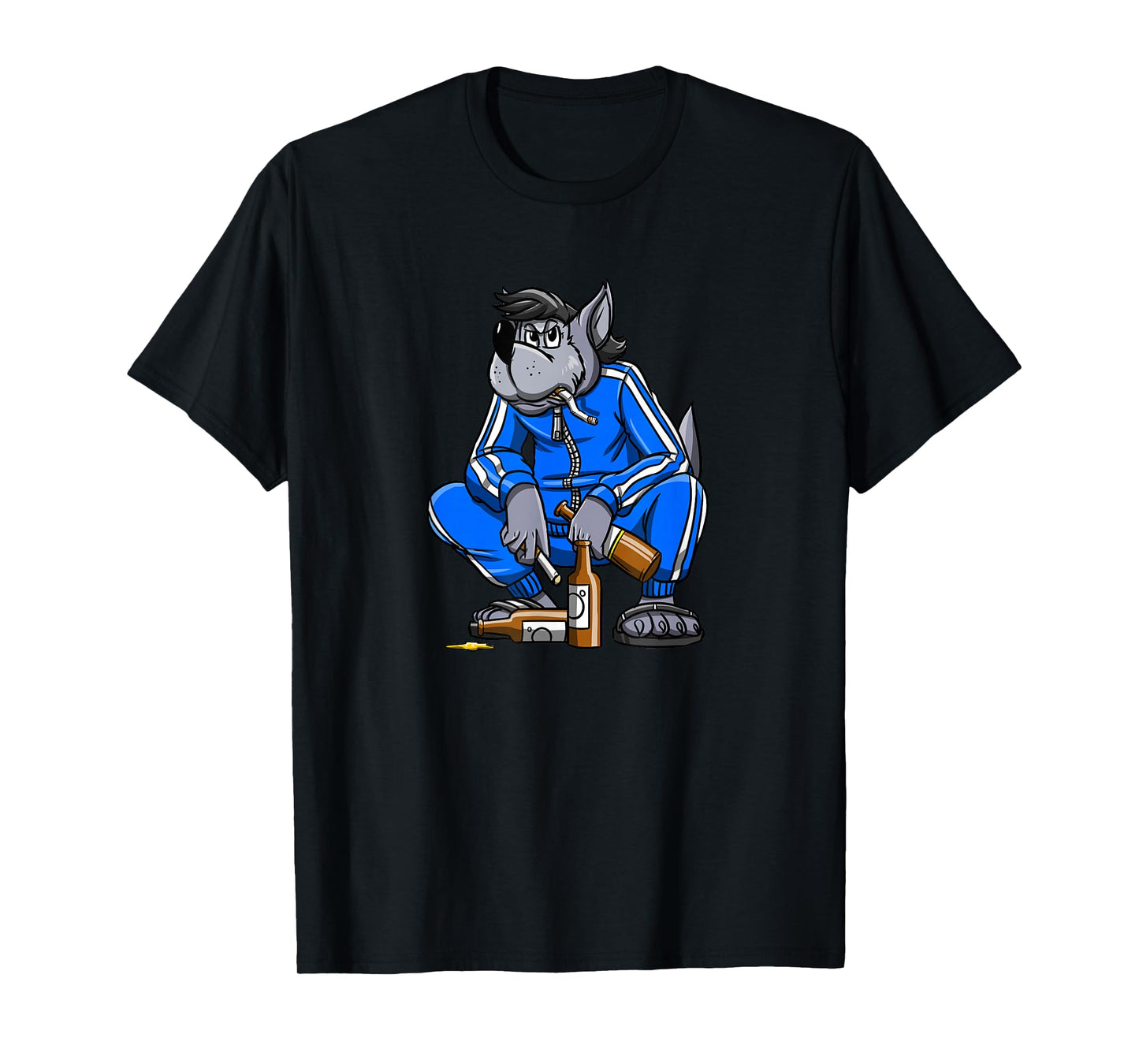Russian Gopnik Russian Squat Nu Pogodi Wolf Russian T-Shirt