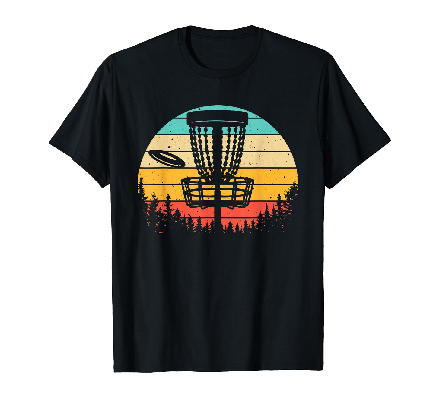 Funny Disc Golf Art For Men Women Vintage Disc Golfer Lovers T-Shirt
