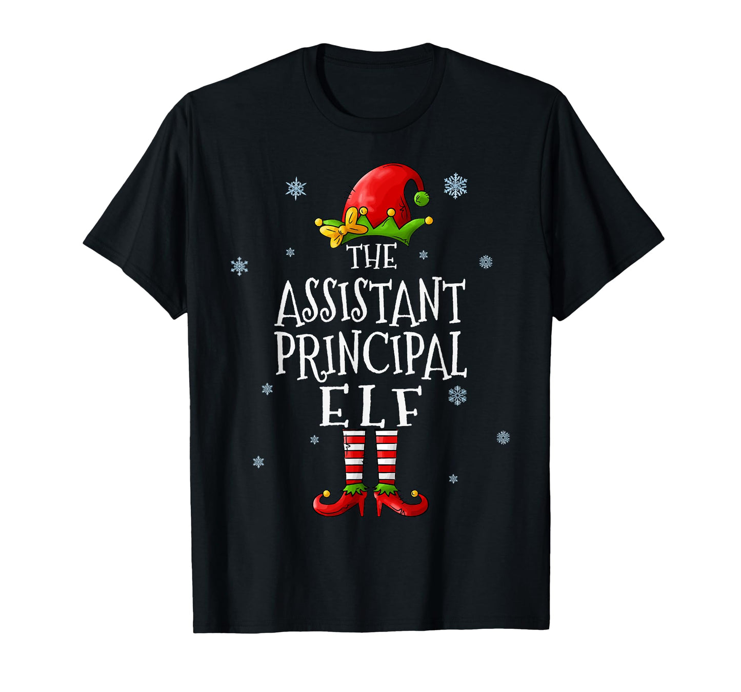 The Assistant Principal Elf Squad Funny Matching Christmas T-Shirt