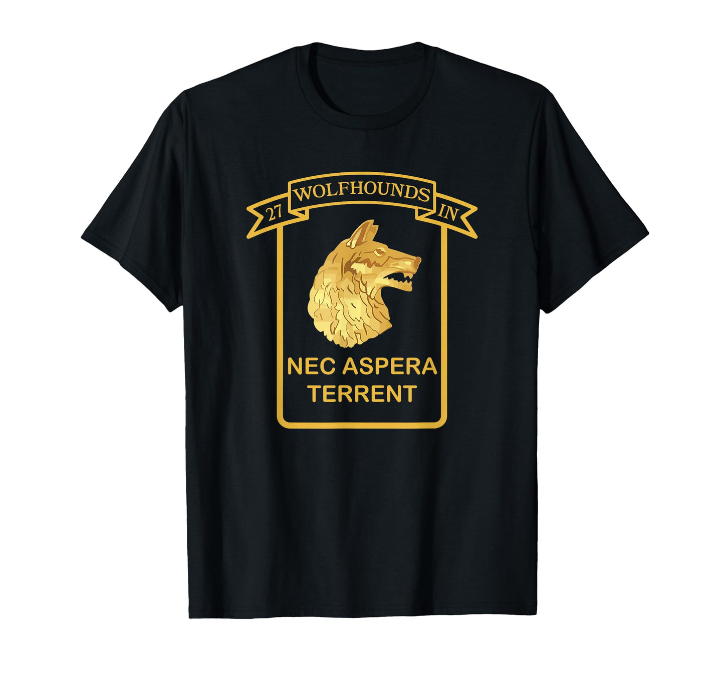 27th Infantry Regiment 25th Infantry Division Wolfhounds T-Shirt