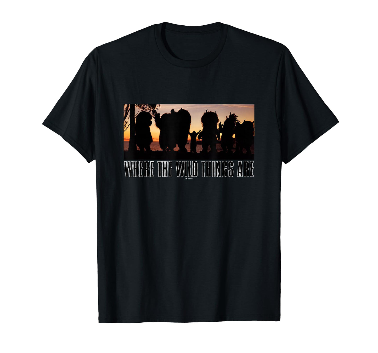 Where The Wild Things Are Max & Monsters Under Sunset T-Shirt