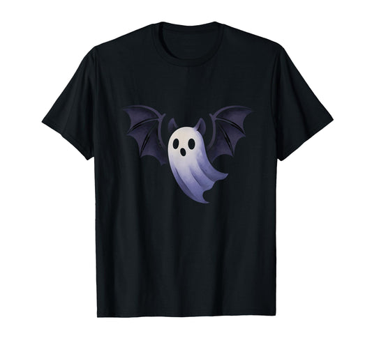 Ghost with Bat Wings T-Shirt