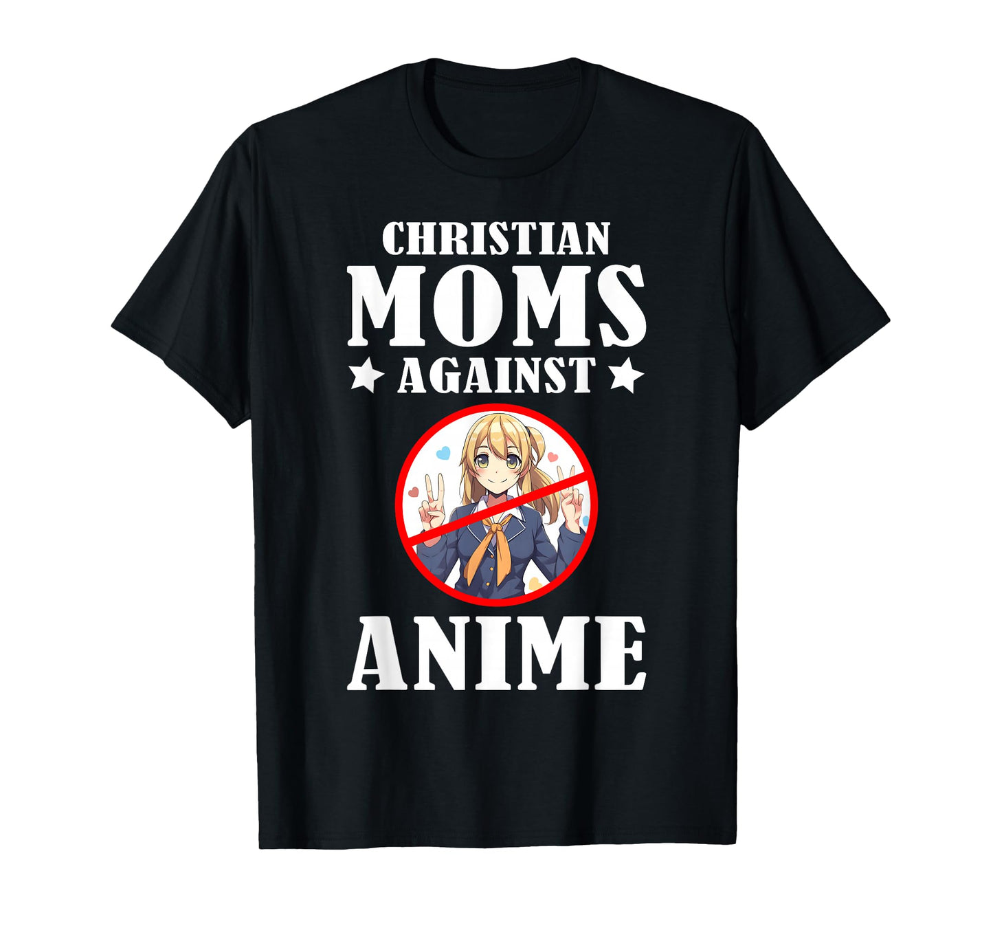 Christian Moms Against Anime T-Shirt