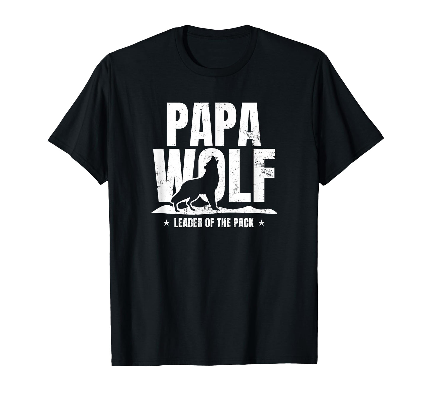 Papa Wolf Design | Leader Of The Pack Gift T-Shirt