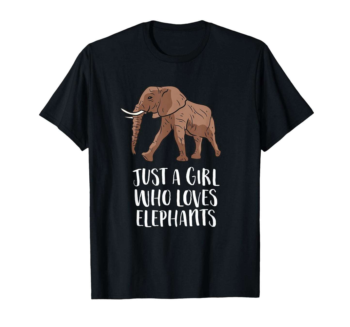 Just a Girl Who Loves Elephants T-Shirt