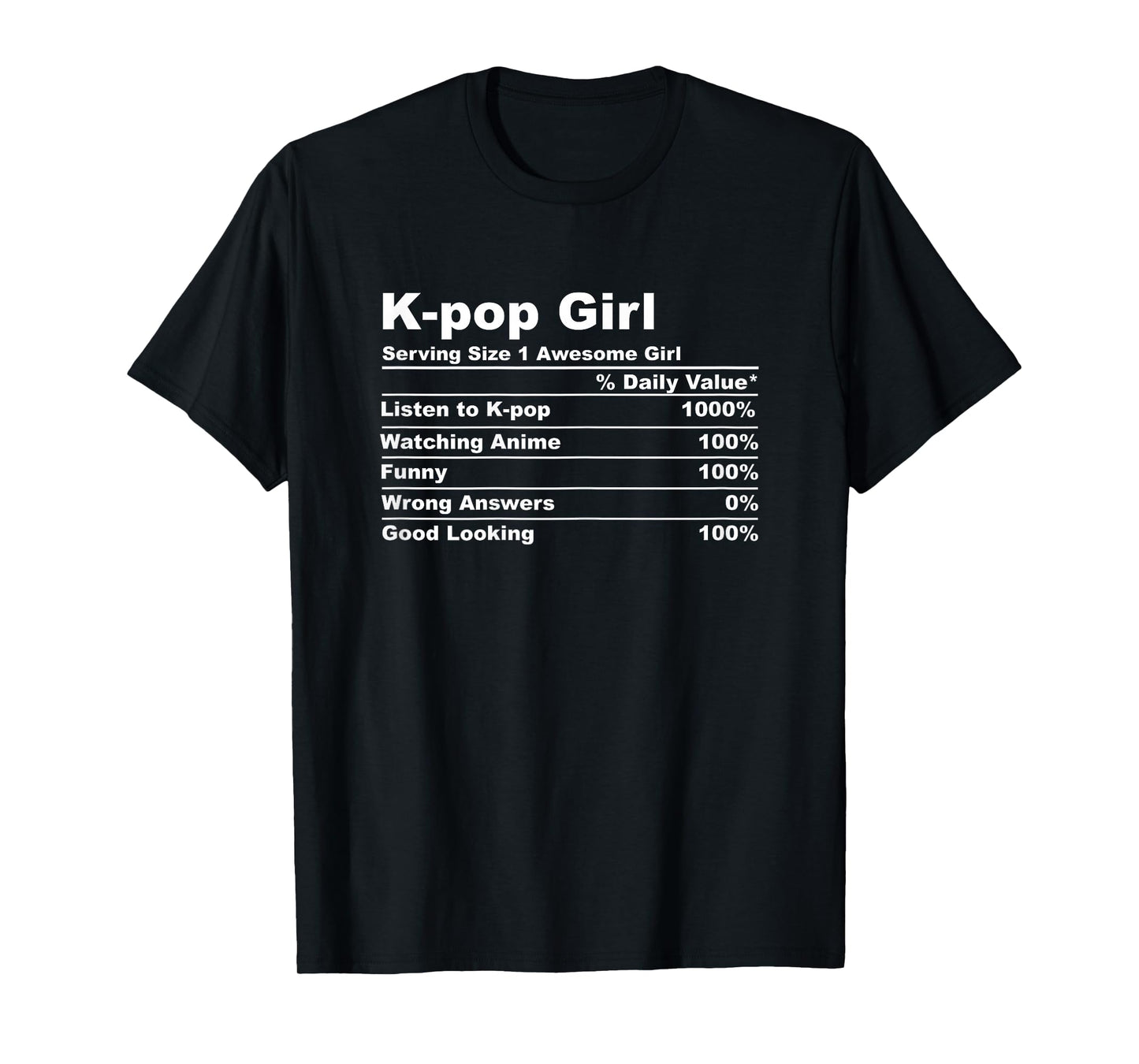 K-pop Girl Kpop Anime Gift T-Shirt