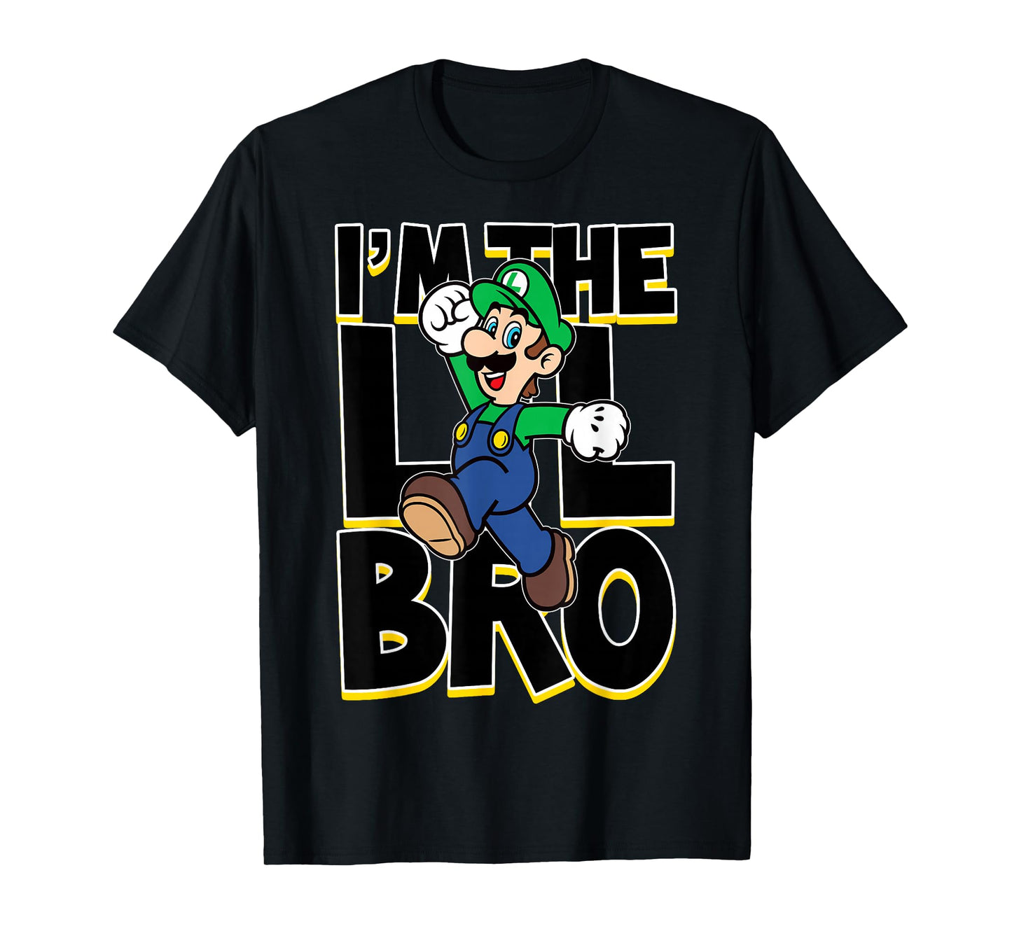 Super Mario Luigi I'm The Lil Bro T-Shirt