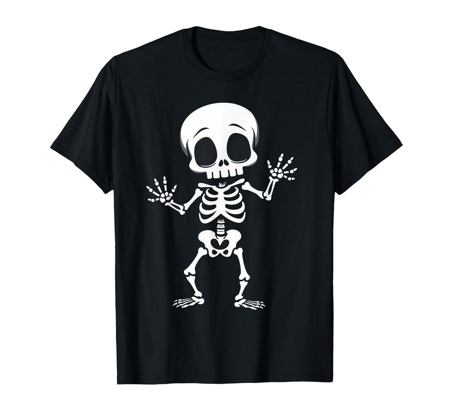BOO Skeleton halloween kids boys toddler men funny costume T-Shirt