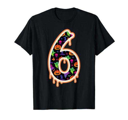 Six Seven Meme 6 7 Halloween Costume Couple Men Women T-Shirt