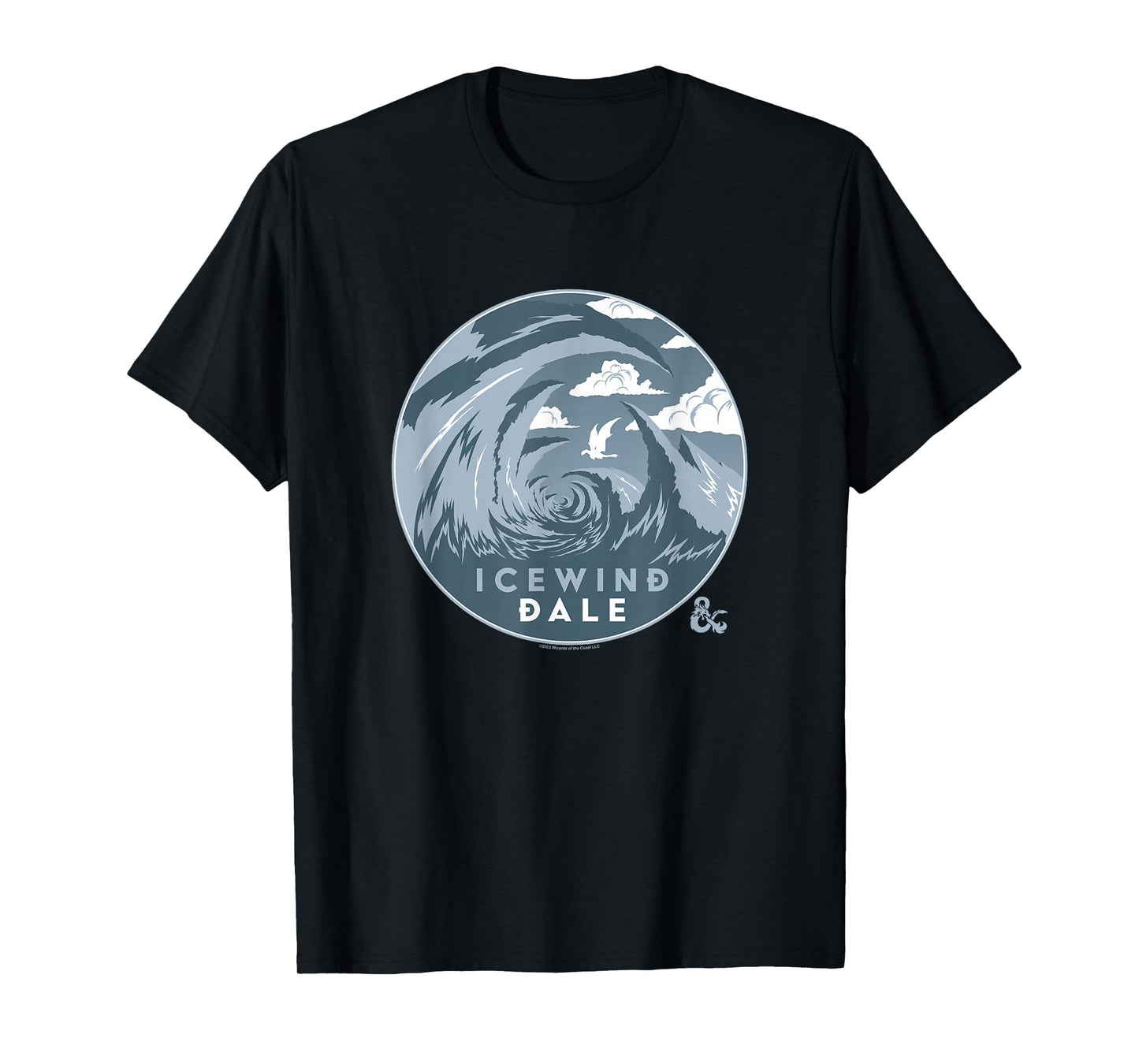 Dungeons & Dragons Icewind Dale Landscape Logo T-Shirt