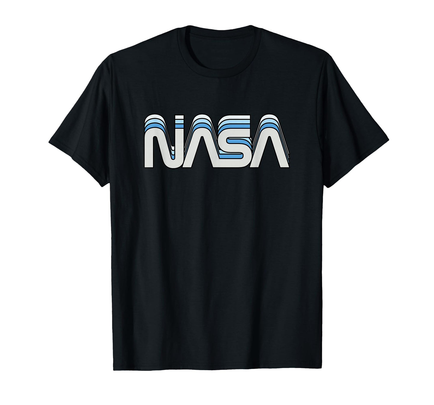 80s 90s Vintage Retro NASA Worm Logo Vintage NASA gift idea T-Shirt