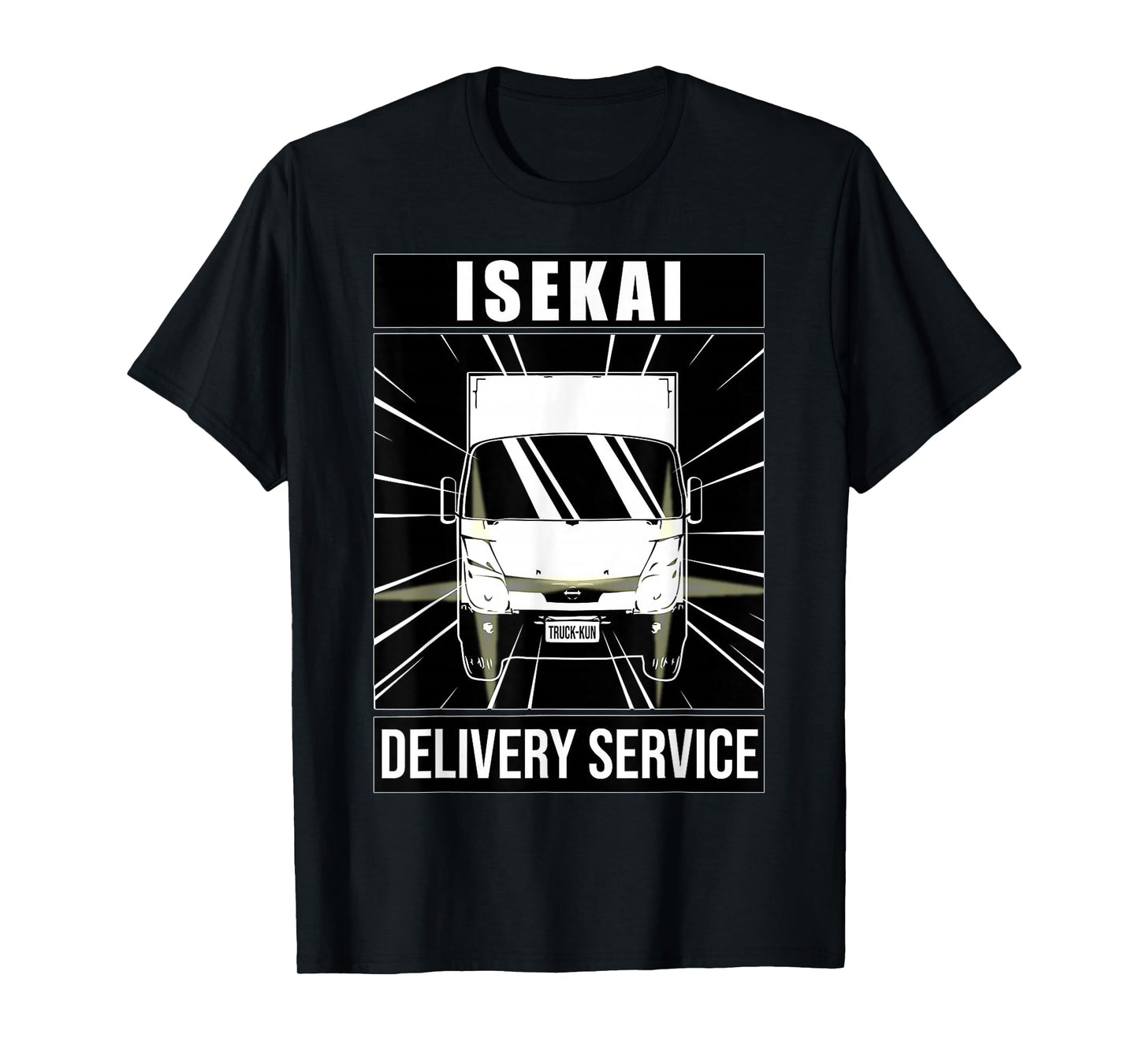 Truck-Kun ISEKAI Delivery Service! Japanese Kanji T-Shirt