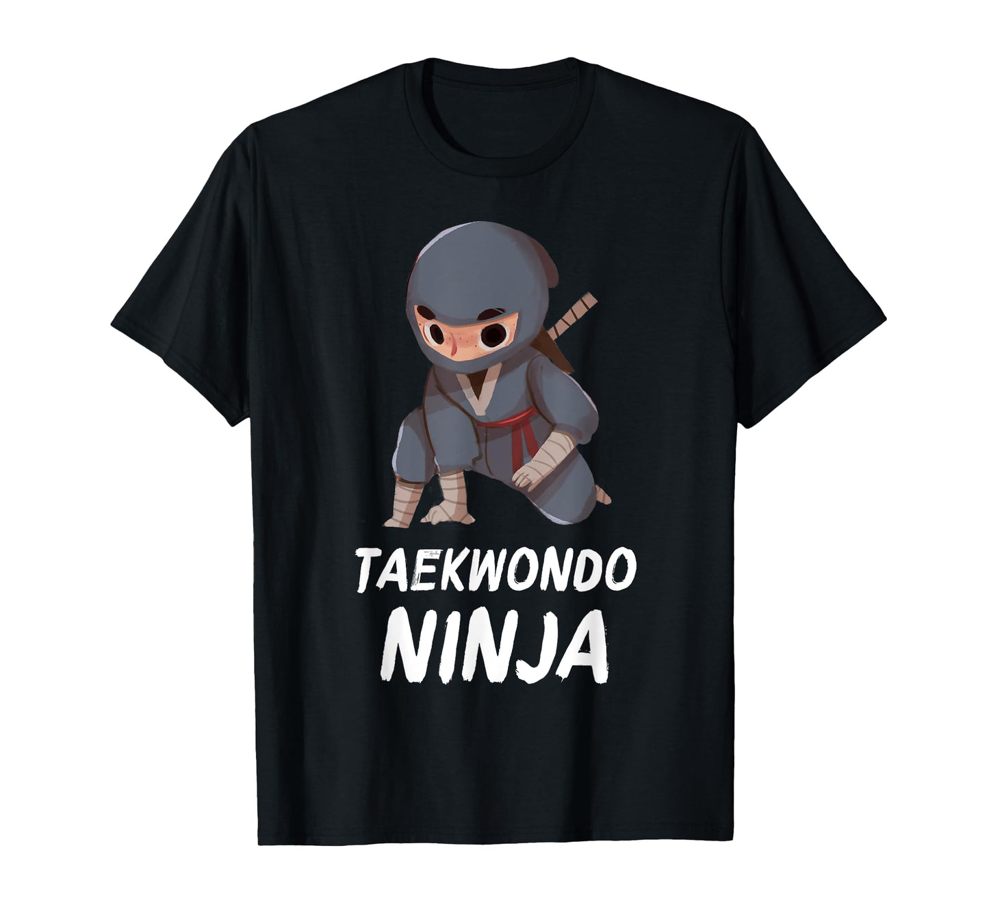 Taekwondo Ninja Boy Funny Martial Arts Sports T-Shirt