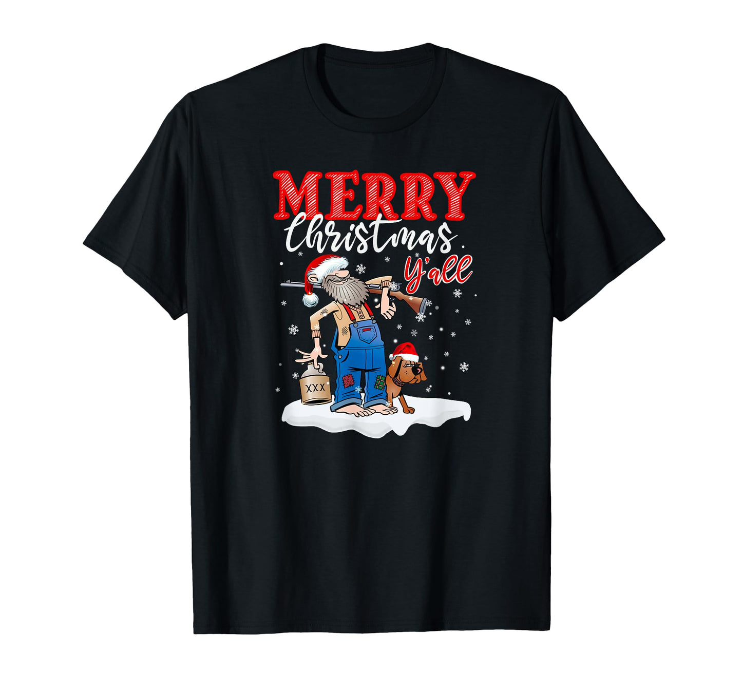 Merry Christmas Y'all, Country Christmas in the Mountains T-Shirt