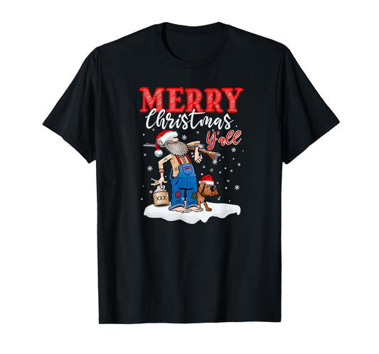 Merry Christmas Y'all, Country Christmas in the Mountains T-Shirt