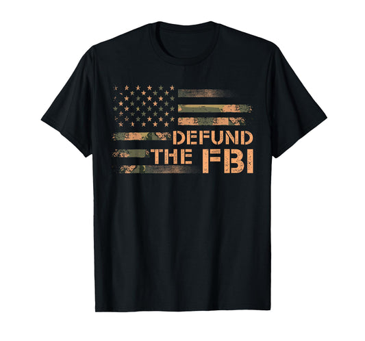 Defund the FBI Anti-Government Political T-Shirt