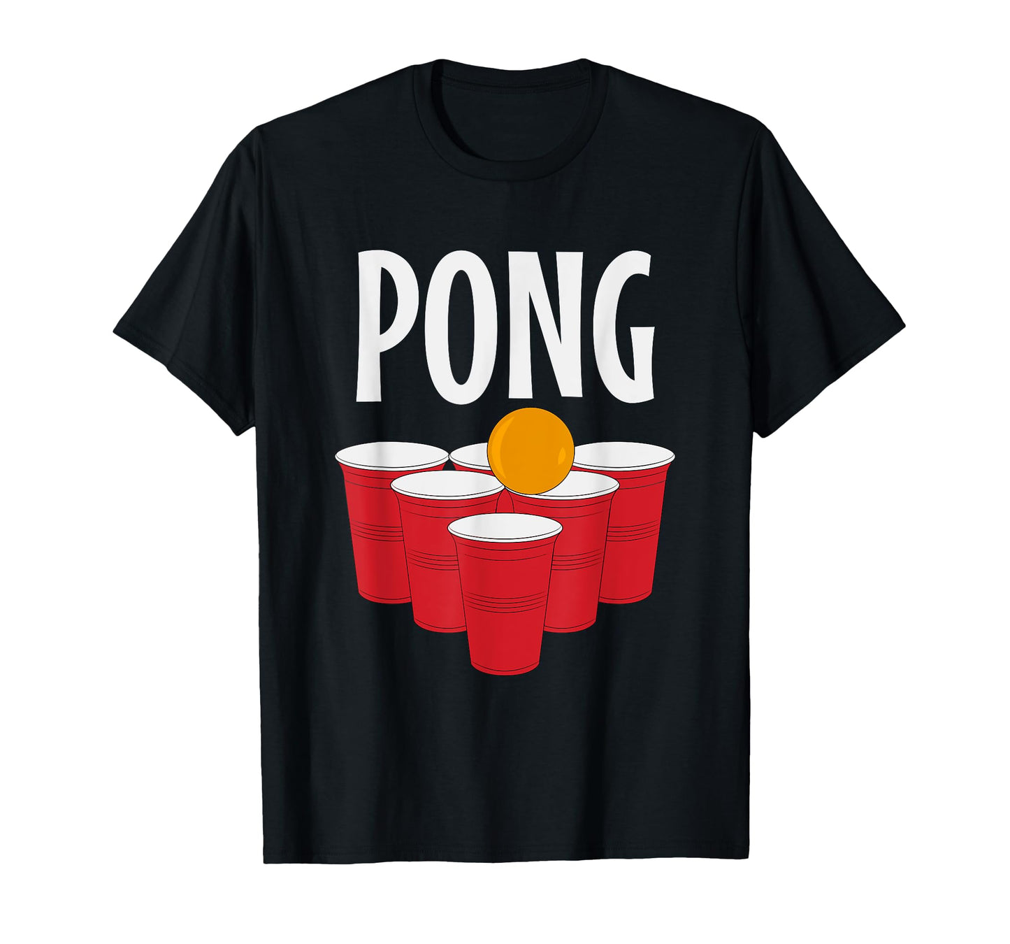 Funny Beer Pong drinking Halloween Carnival Partner Costume T-Shirt