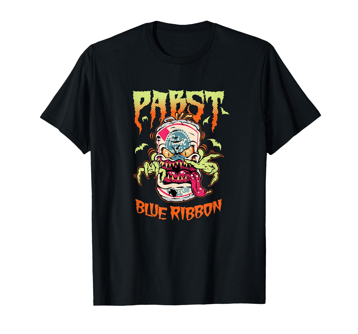 Pabst Blue Ribbon | Halloween Creature Can T-Shirt