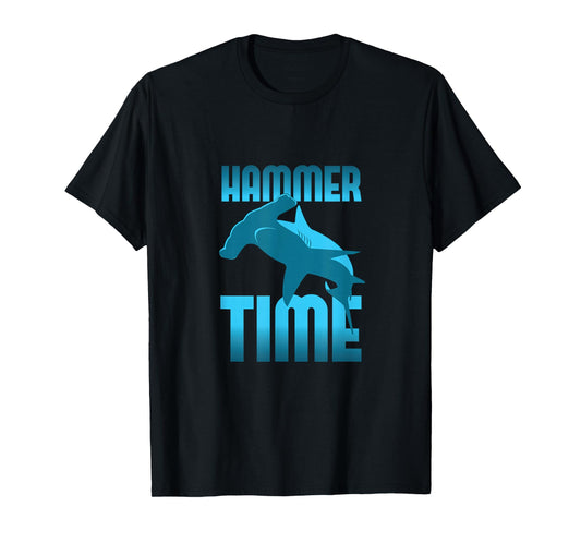 Funny, Hammer Time Hammerhead Shark T-Shirt T-Shirt
