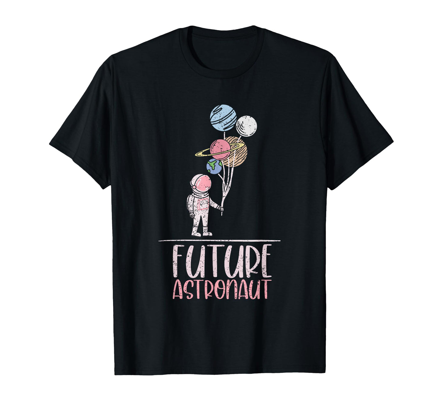 Outer Space Science Cosmonaut Kids Gift Future Astronaut T-Shirt
