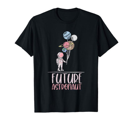 Outer Space Science Cosmonaut Kids Gift Future Astronaut T-Shirt