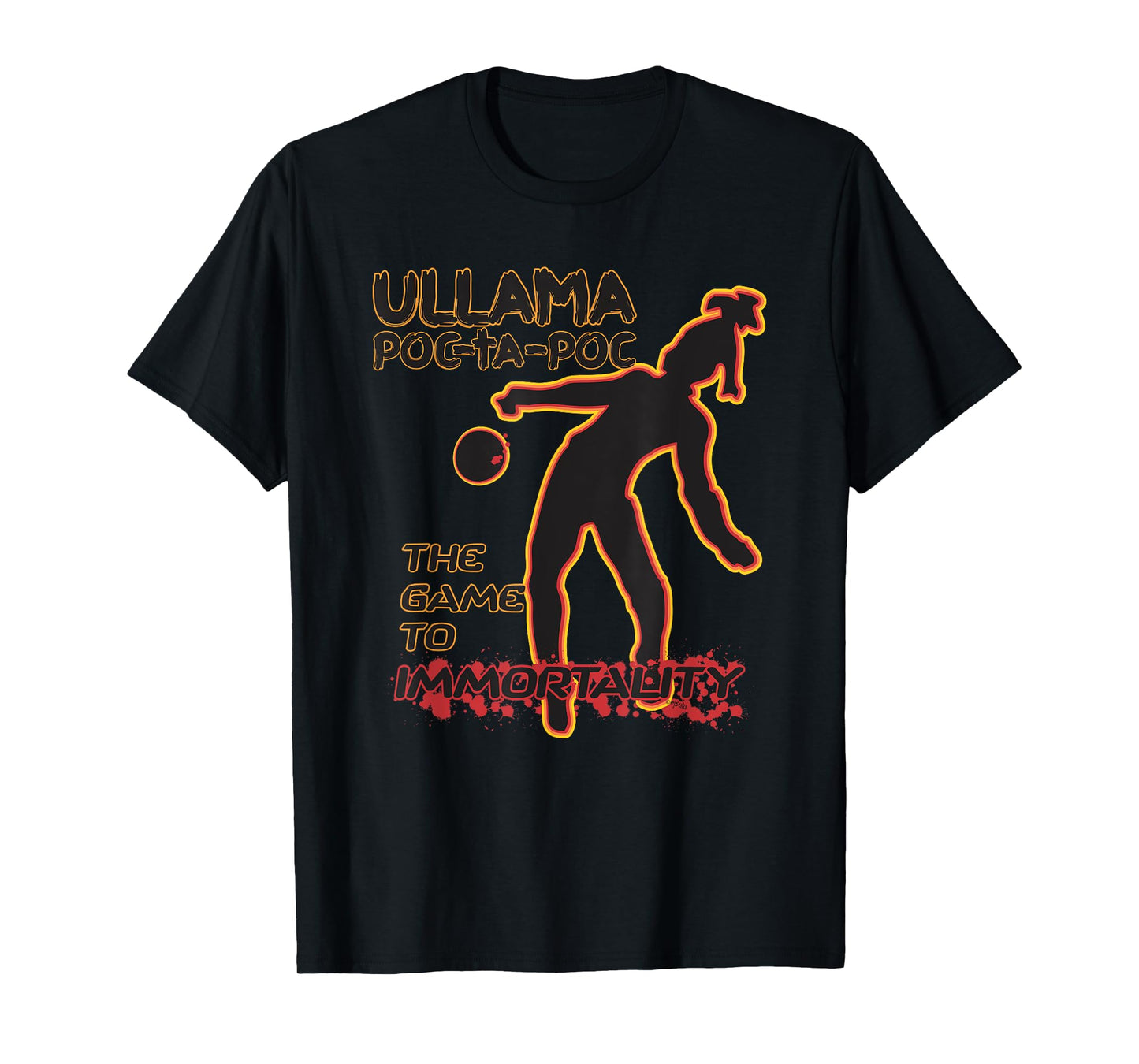 ULLAMA POC-TA-POC Mayan Ballgame T-Shirt
