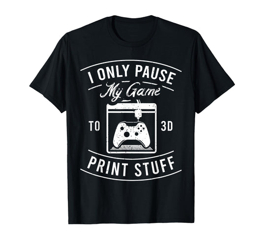 3D Printing Tshirt for a 3D-Printer Enthusiast T-Shirt