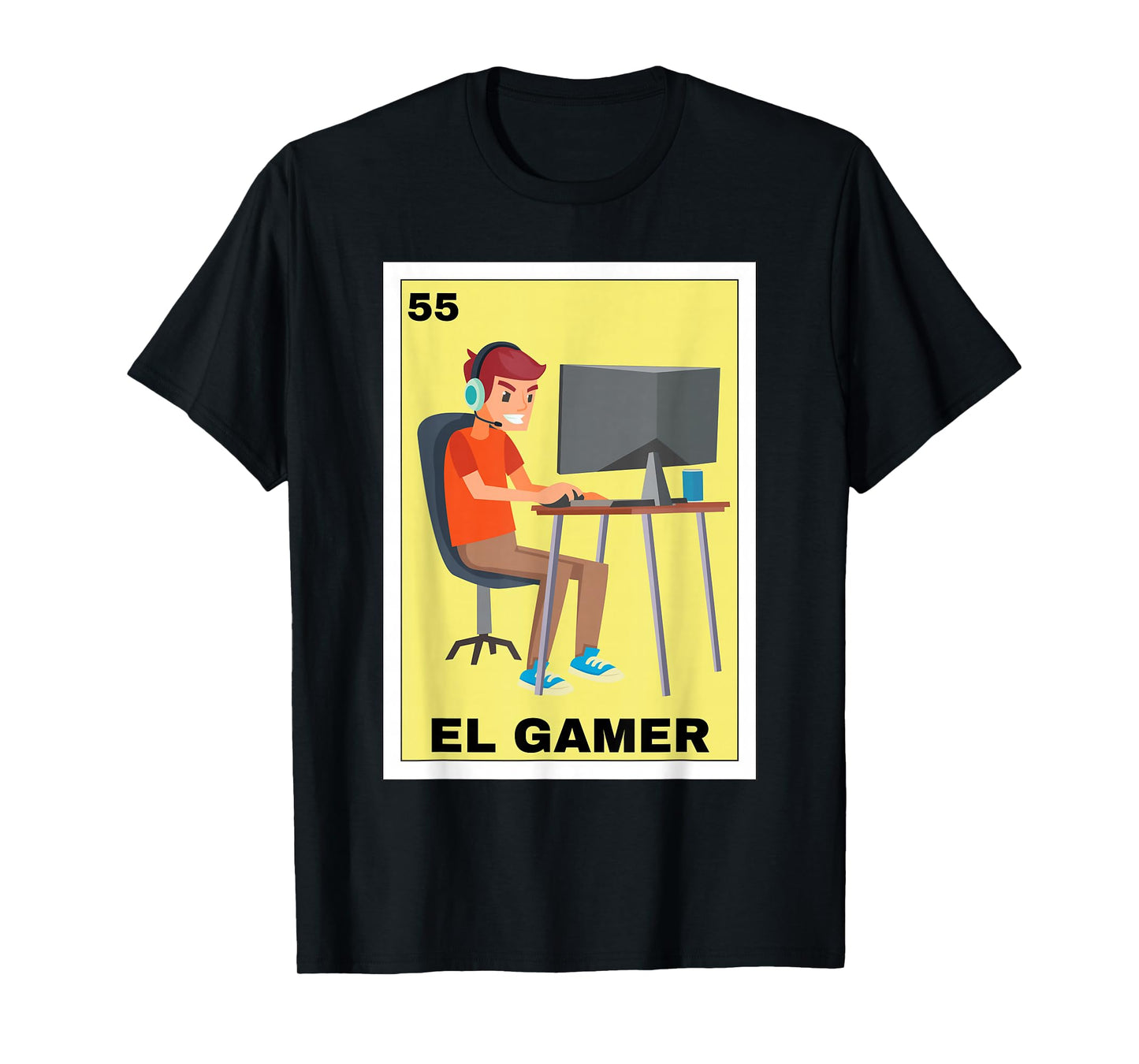 Funny Mexican Design for Gamers - El Gamer T-Shirt