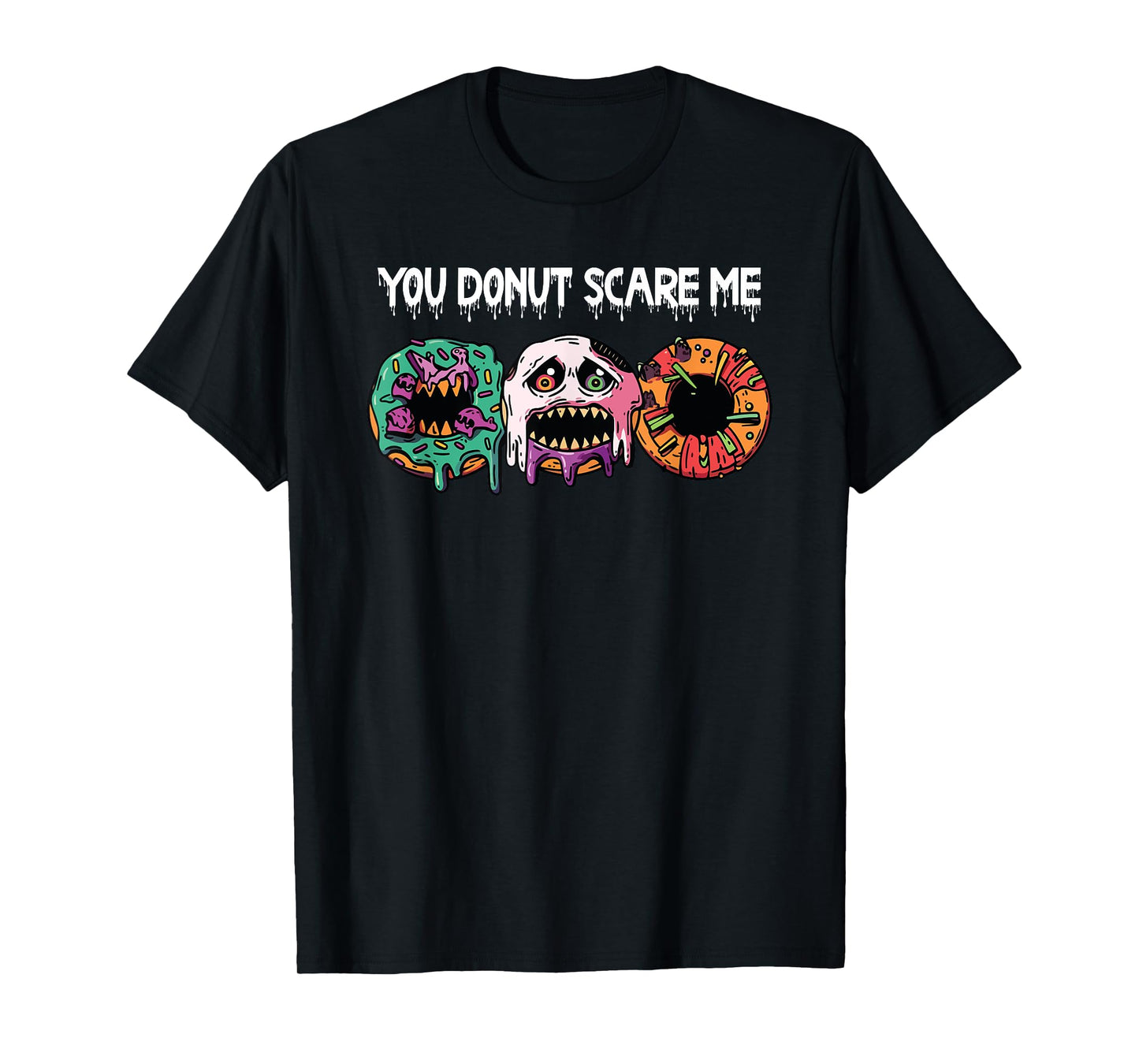 Donut Halloween Costume Doughnut Lover Spooky Trick Or Treat T-Shirt