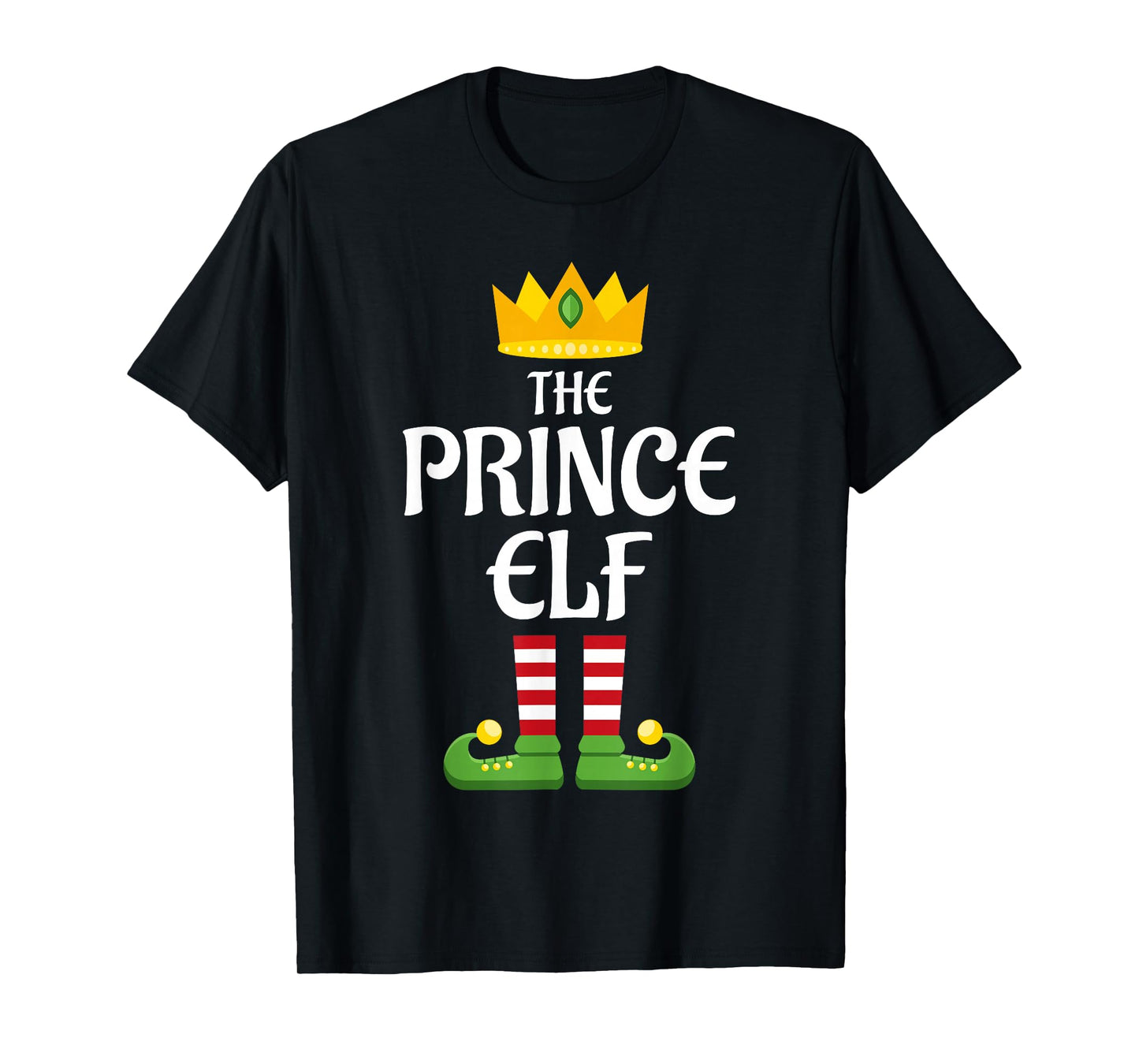 Prince Elf Family Matching Group Christmas T-Shirt