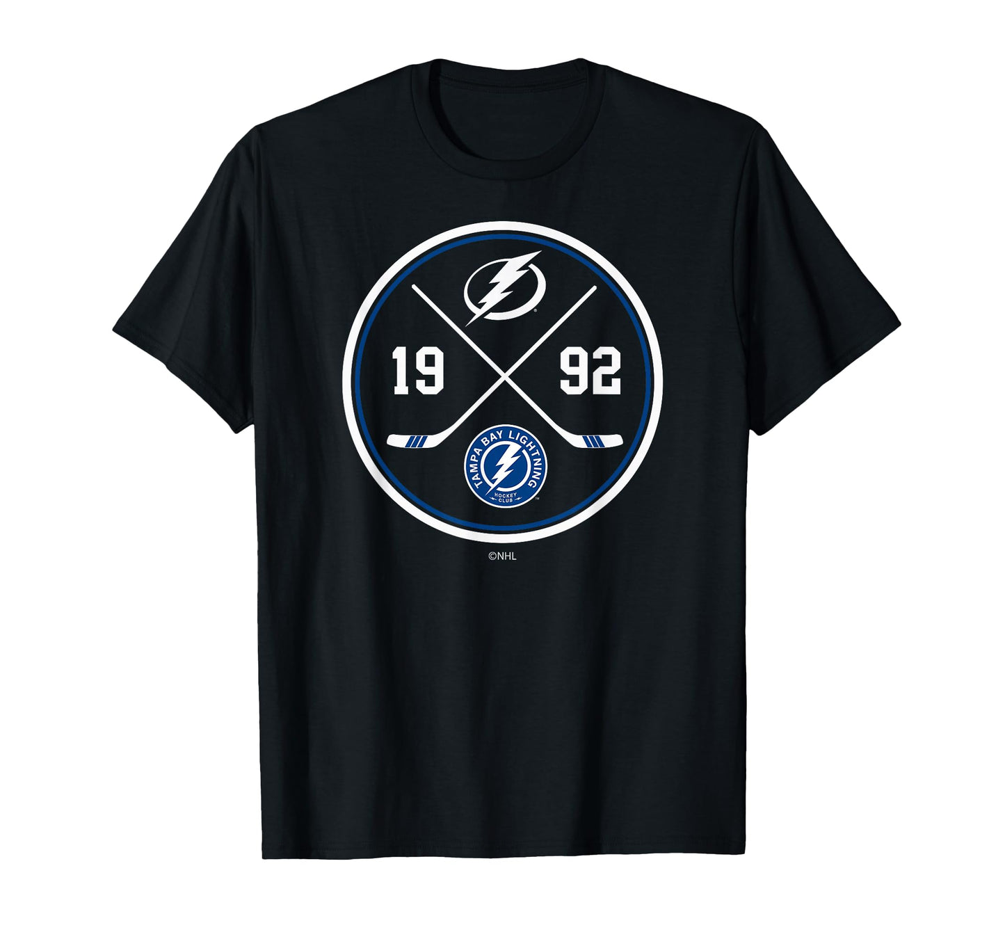 Tampa Bay Lightning Prize Black Officially Licensed T-Shirt