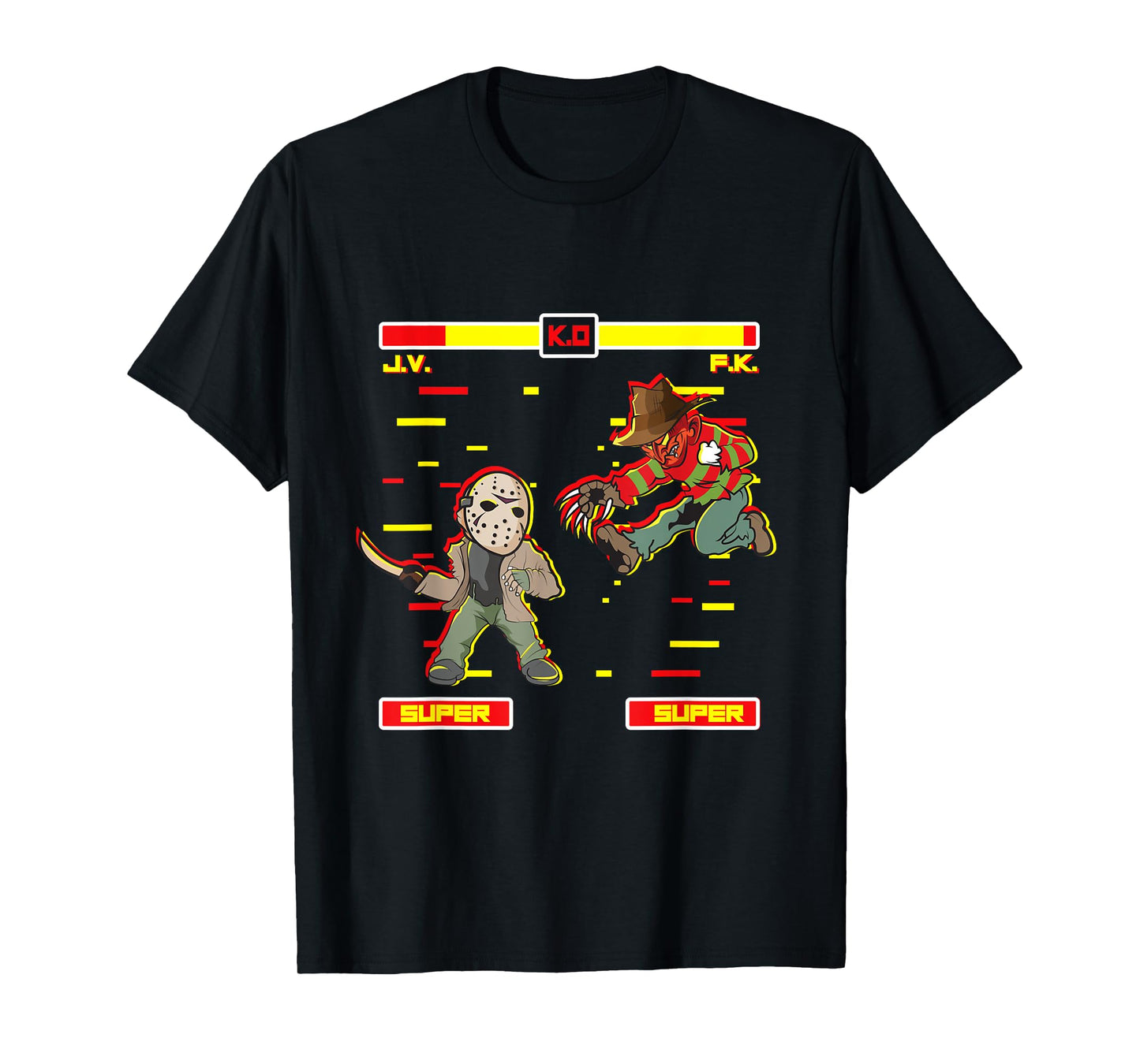 Horror Movie Video Game Lazy Halloween Costume T-Shirt