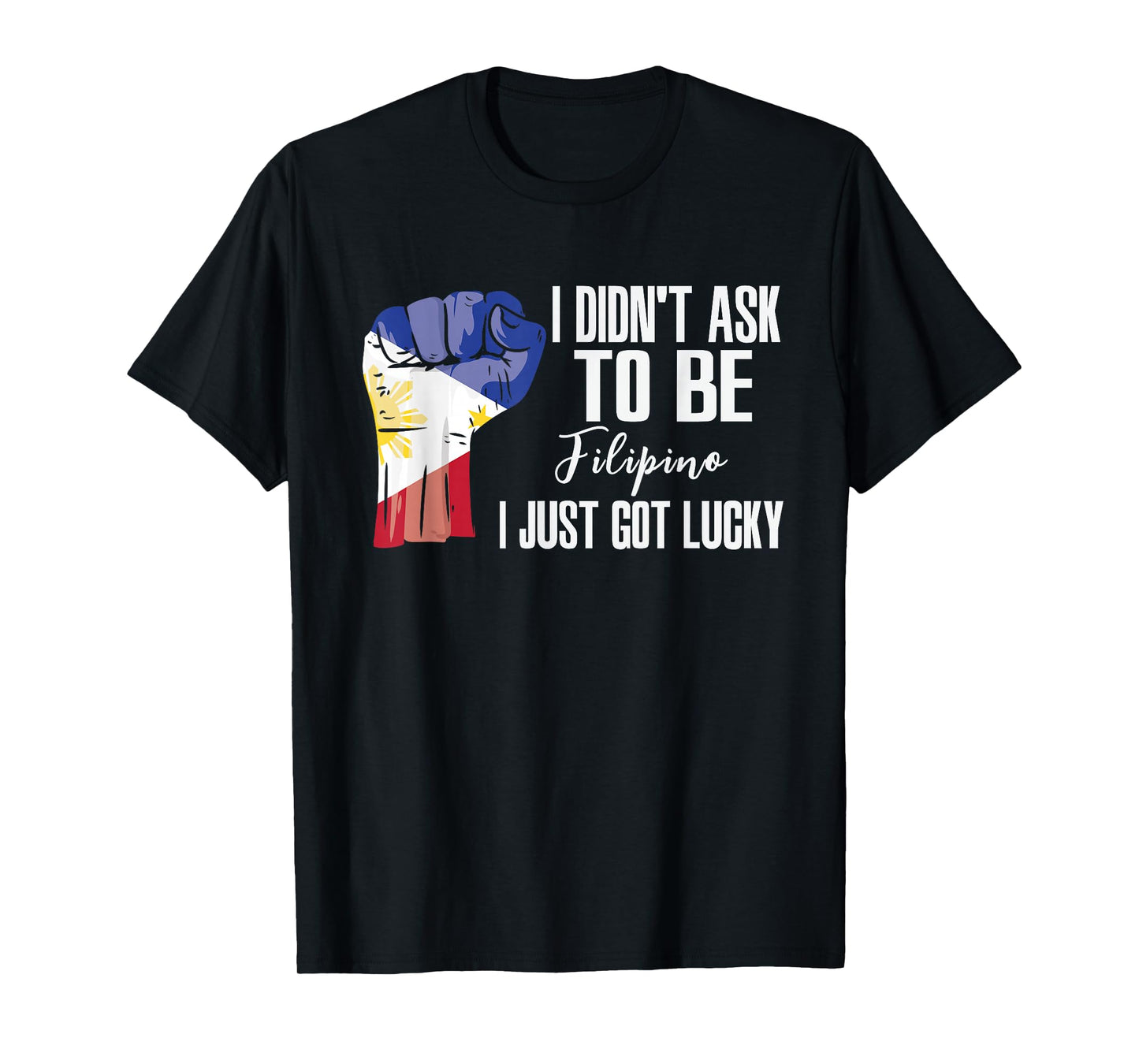 Filipino Philippines Flag Grown Filipino Roots Patriot T-Shirt