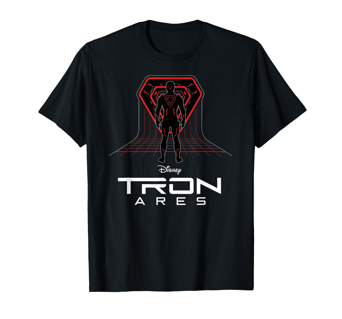 Disney TRON: Ares Digital Grid and Logo Official Movie T-Shirt